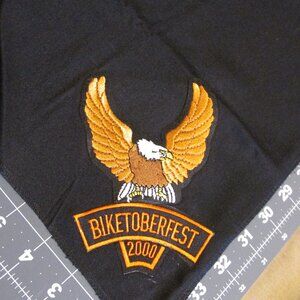 2000 Harley Davidson Biketoberfest Black Bandana